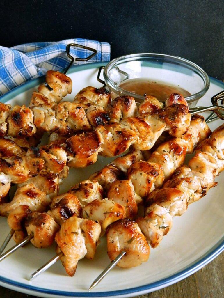 How to Cook Spiedies - Binghamton, N.Y – 10 Steps Skewered and ready: awaiting the warmth of the oven.
