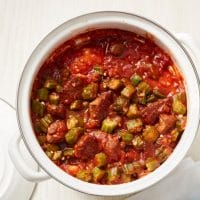 Meat And Okra Sauce