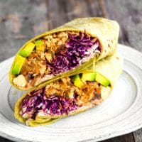 Veggie Burrito With Tofu - Low Calorie Breakfast Easy Recipes 1