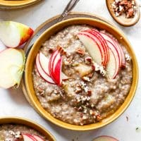 Apple Steel Cut Oats