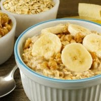 Banana And Walnuts Oats - Easy-To-Make Breakfast Overnight Oatmeal 1