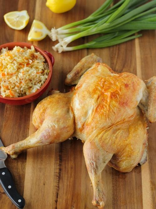 How to Cook Roasted Chicken with Rice Stuffing - 12 easy steps
