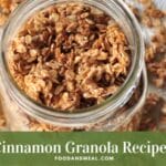Cinnamon Granola Recipes