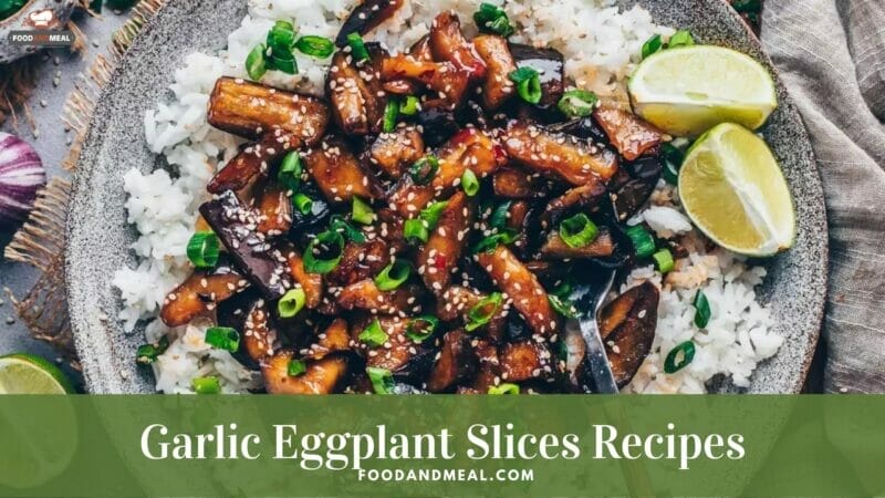 Easy-To-Make Garlic Eggplant Slices By Air Fryer 2
