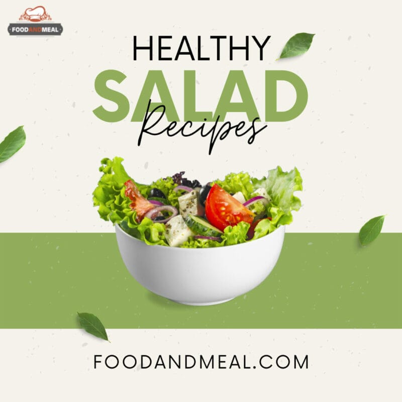 Healthy Salad Recipes For Eat Clean