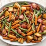 Homemade Balsamic Root Vegetables by Air Fryer 1