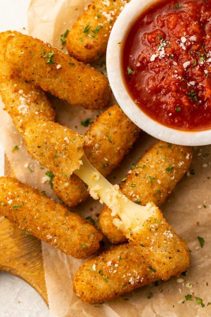 Oven-baked or fried, every Mozzarella Stick is a piece of culinary heaven.