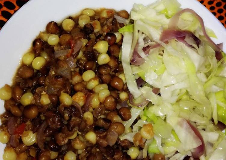 Kenya M'baazi - Pea Beans Nairobi Style easy Recipe Kenya M'baazi - Pea Beans Nairobi Style easy Recipe