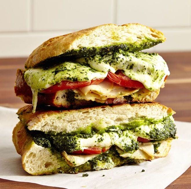 Crispy, golden-brown delight straight from the Panini press.