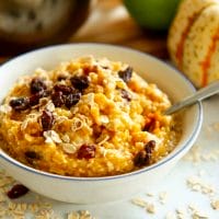 Easy-to-make Pumpkin Oatmeal - Low calorie breakfast Recipes 2