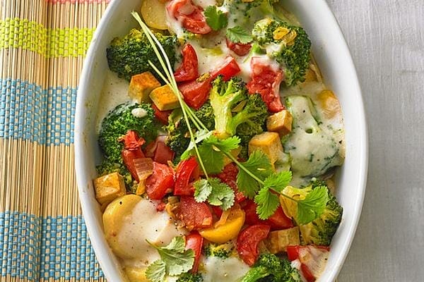 Easy-To-Make Air Fryer Vegan Tofu Casserole Recipe Easy-To-Make Air Fryer Vegan Tofu Casserole Recipe