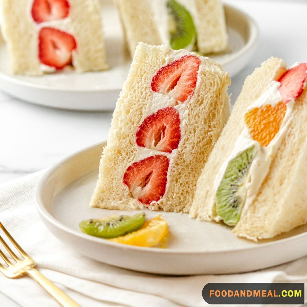 Japanese Fruit Sandwich