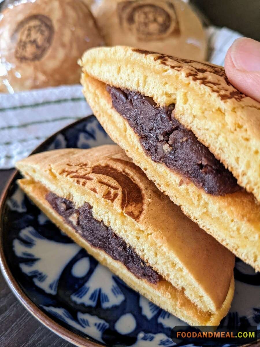 Japanese Sweet Filled Pancakes