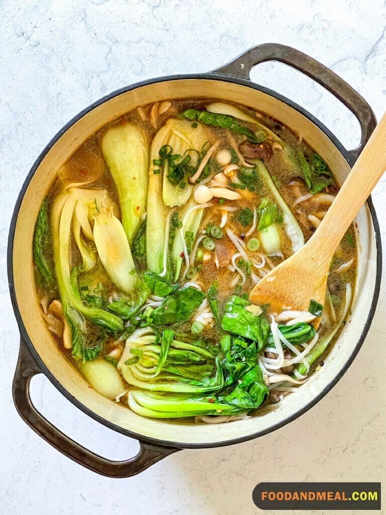 Japanese Bok Choy Soup