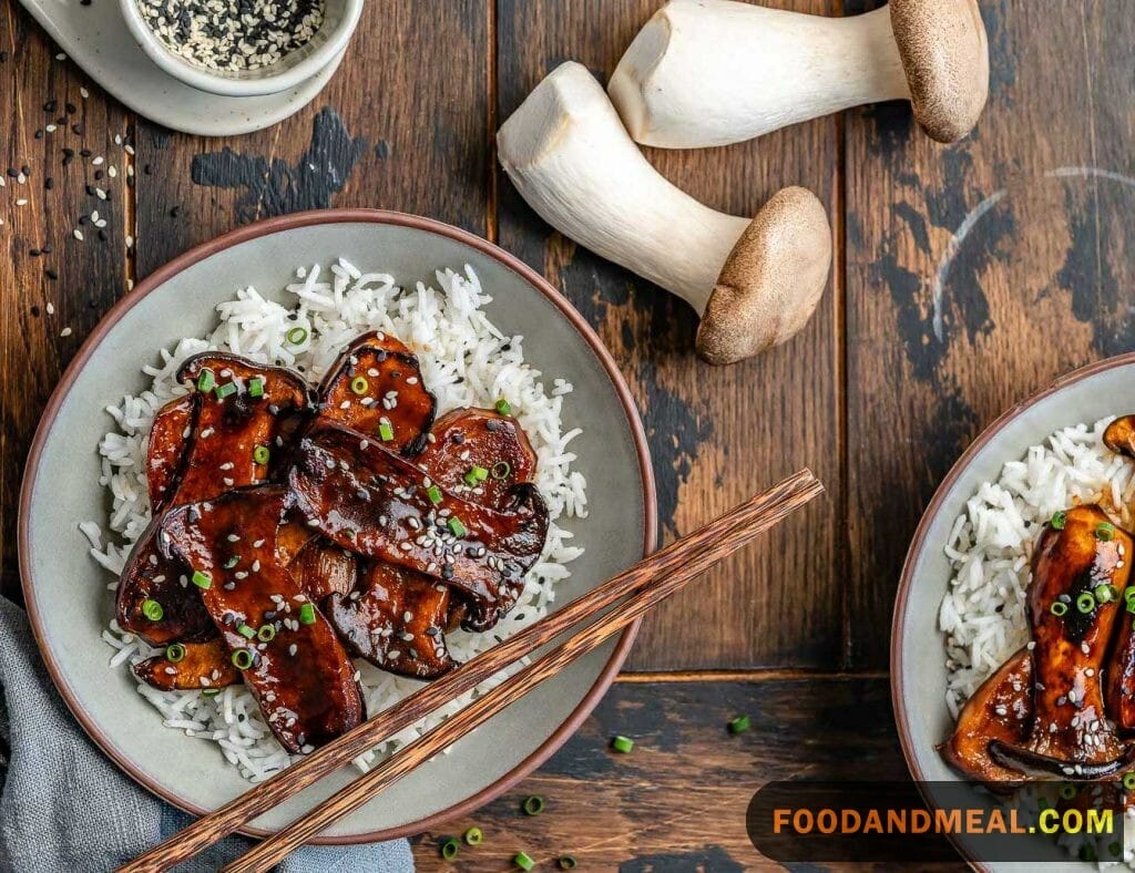 Teriyaki Mushroom Bowls 