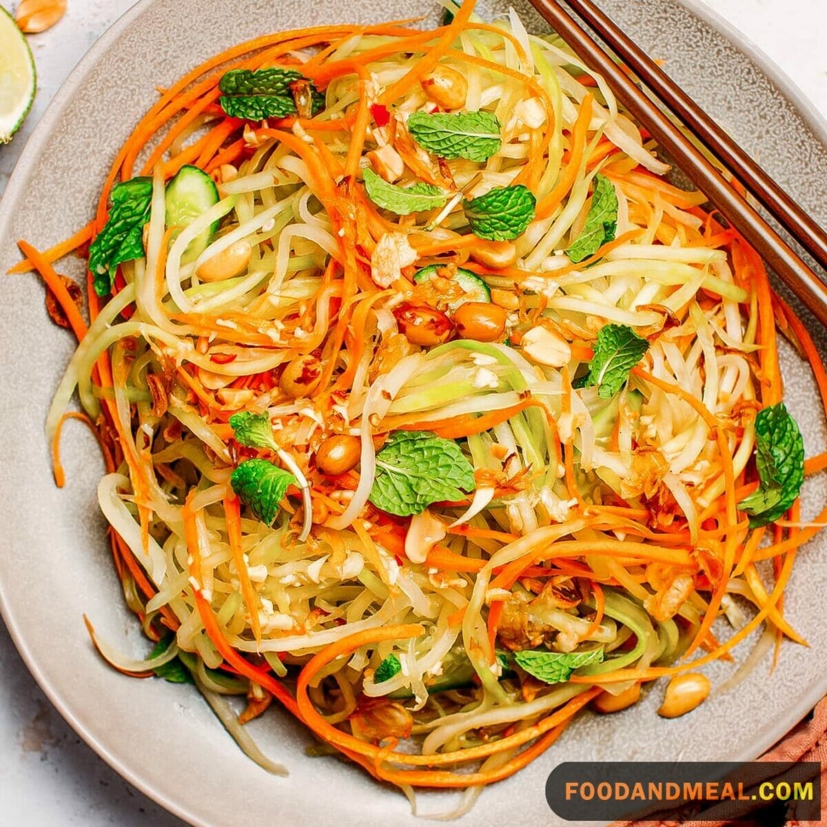 Vietnamese Papaya Salad 