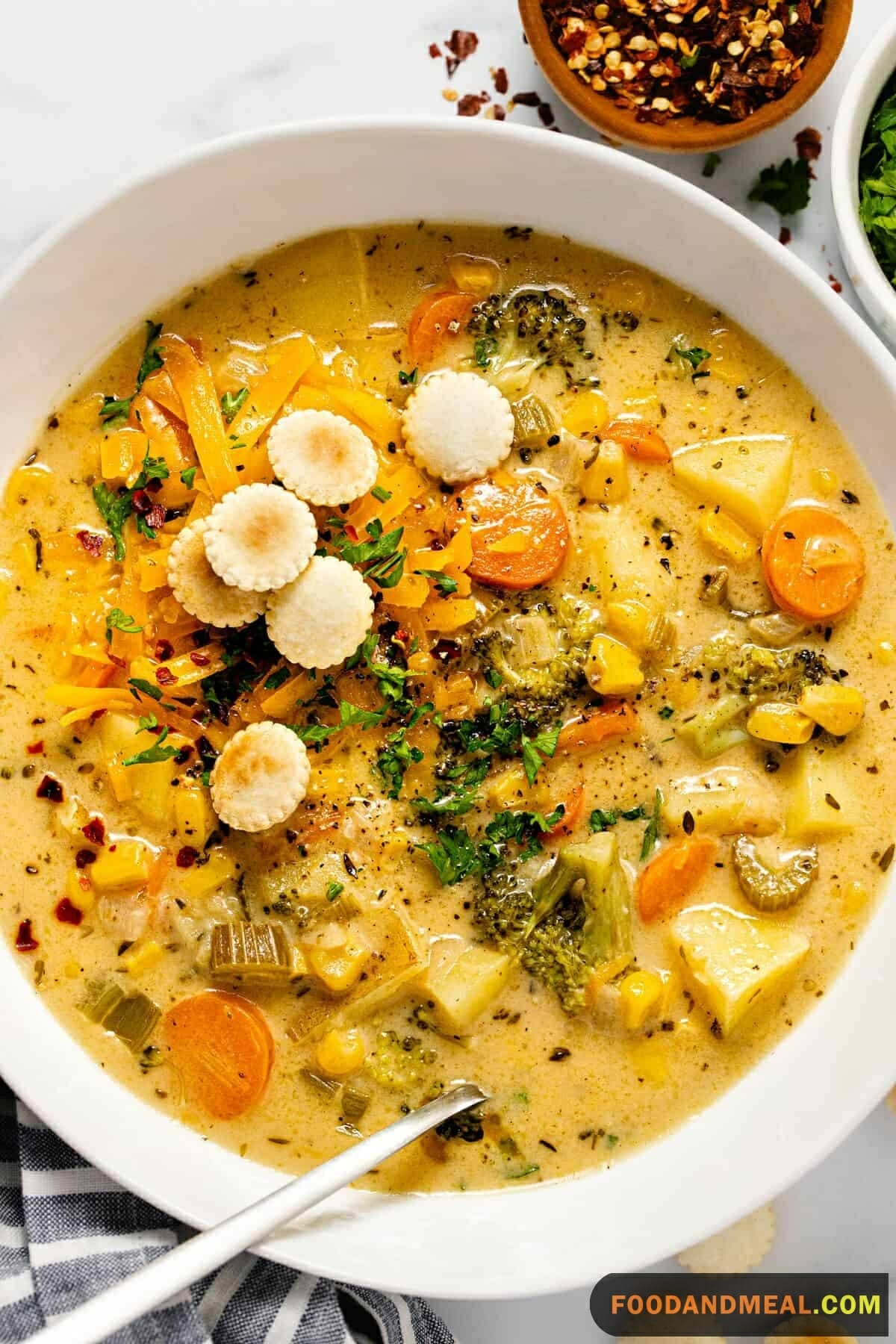 Thick Vegetarian Creamy Soup