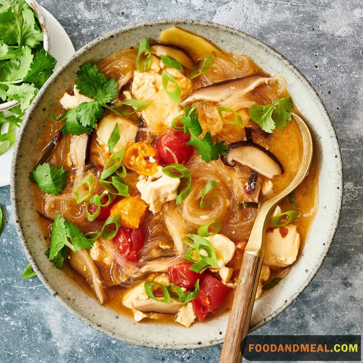 Vermicelli Tofu Soup