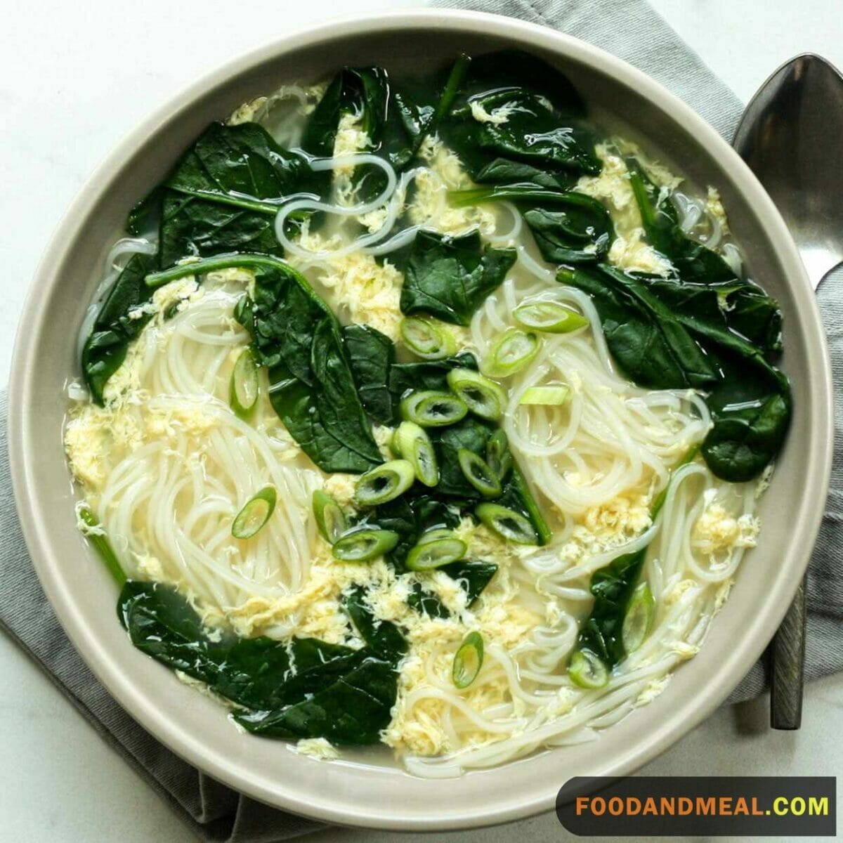 Noodle Egg Drop Soup