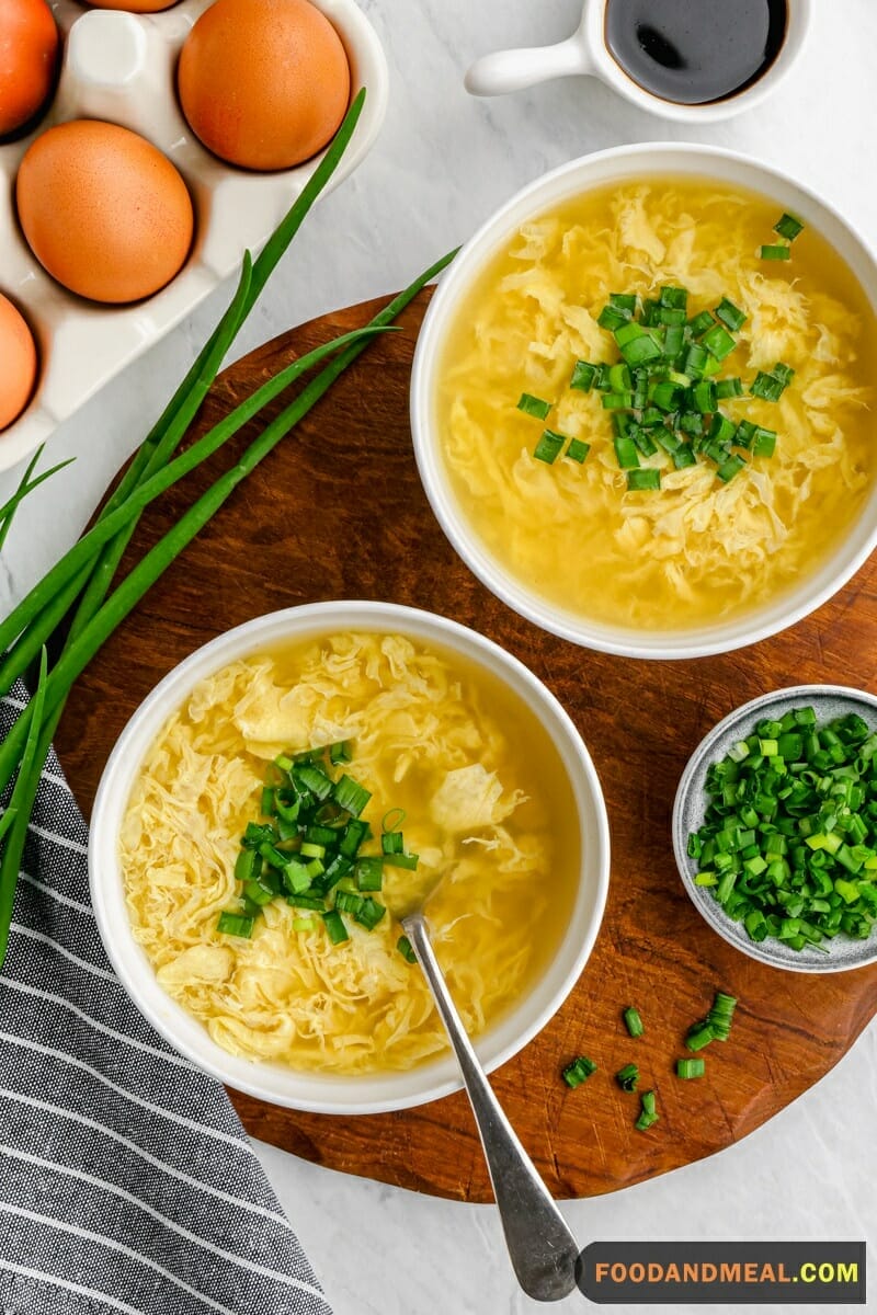 Noodle Egg Drop Soup
