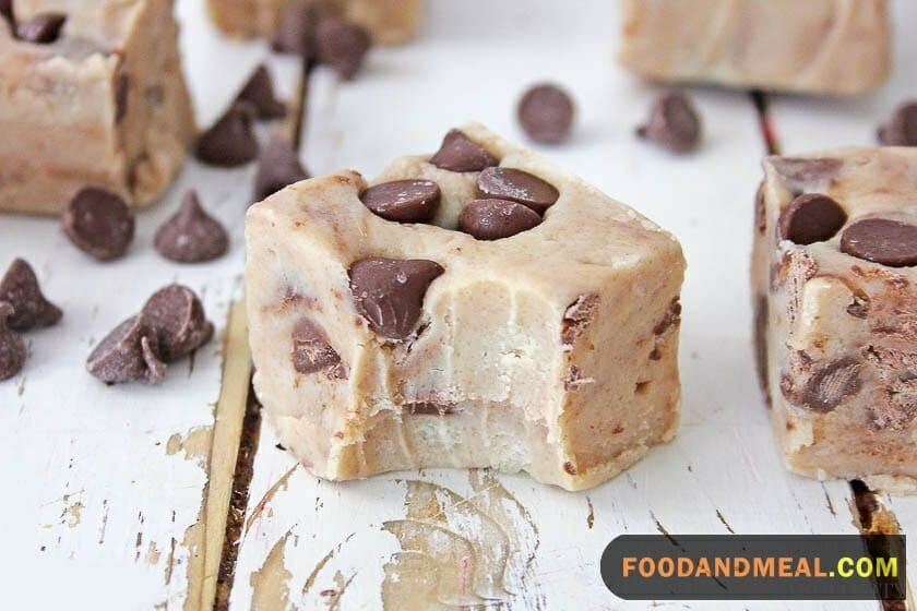  Chocolate Chip Cookie Dough Fudge