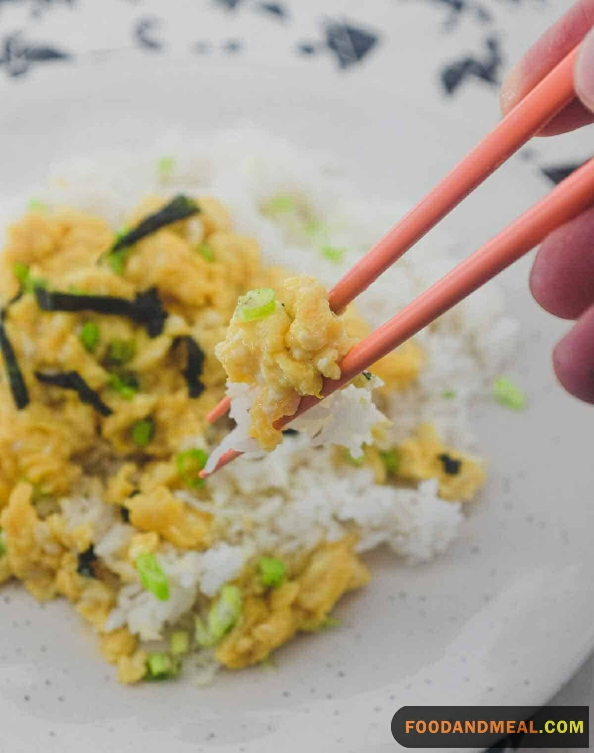 Tamagoyaki Scramble - Easy Japanese Breakfast Recipes 6 Tamagoyaki Scramble