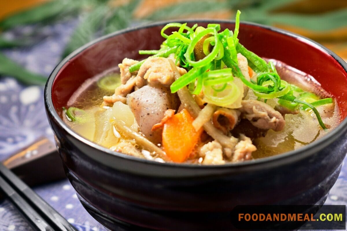 Japanese Miso Pork Soup