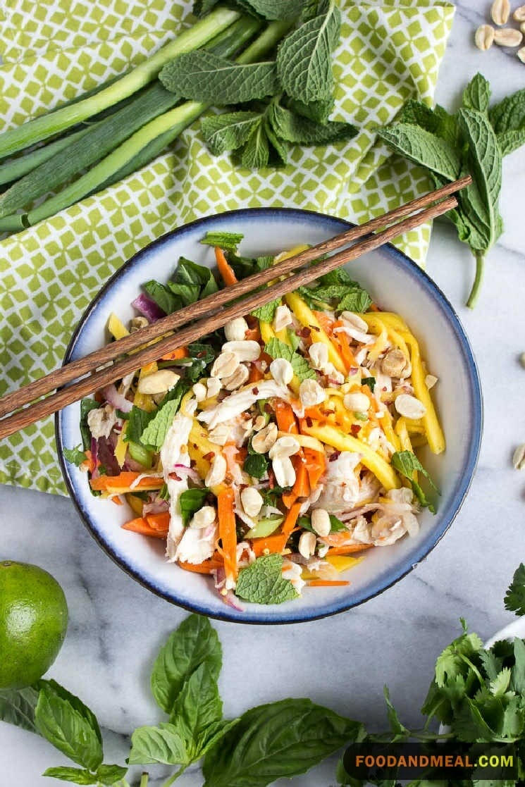 How To Make Goi Mit Tron - Vietnamese Jackfruit Salad Recipe ...