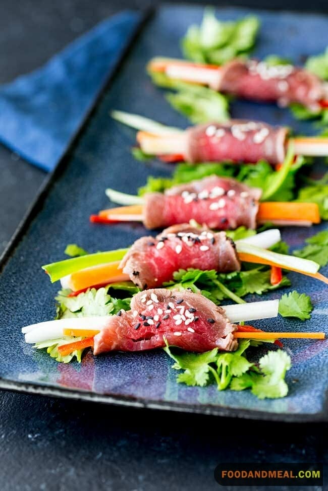 Beef Tataki Rolls