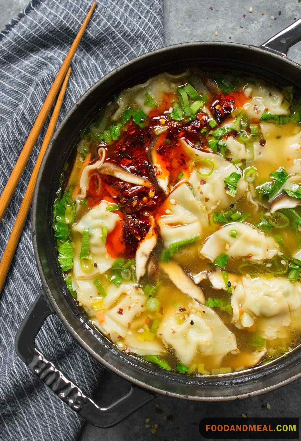  Japanese Pot Sticker Soup