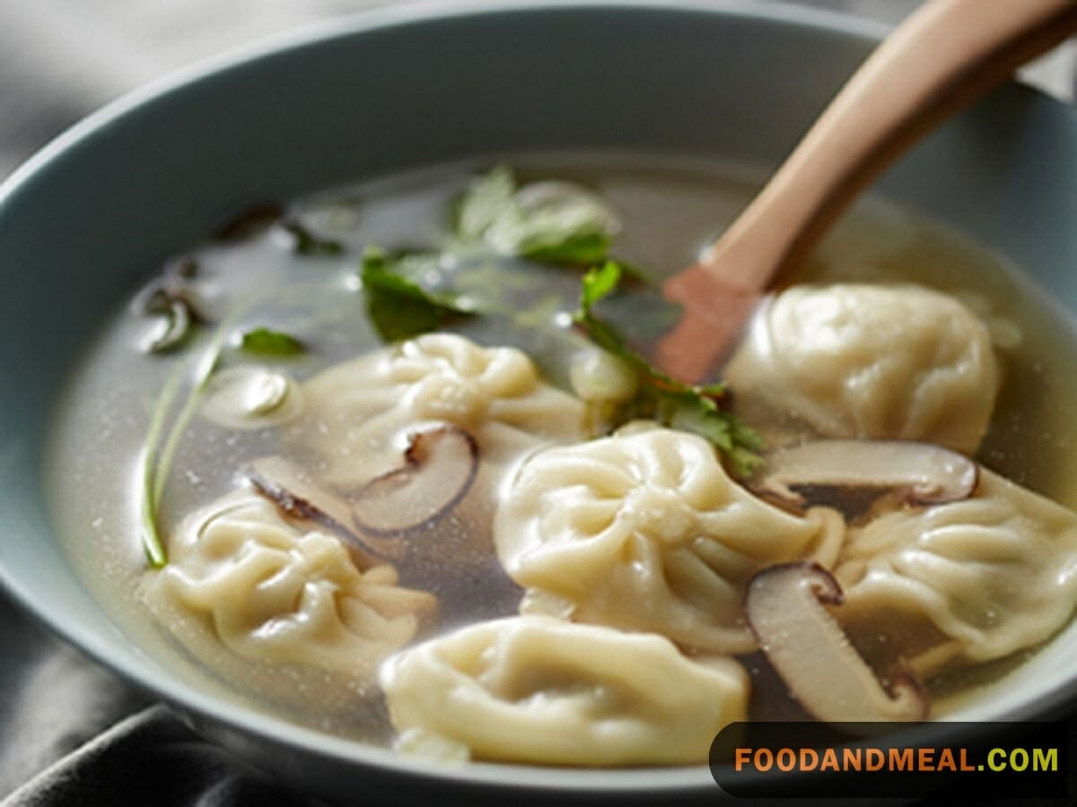 Japanese Pot Sticker Soup