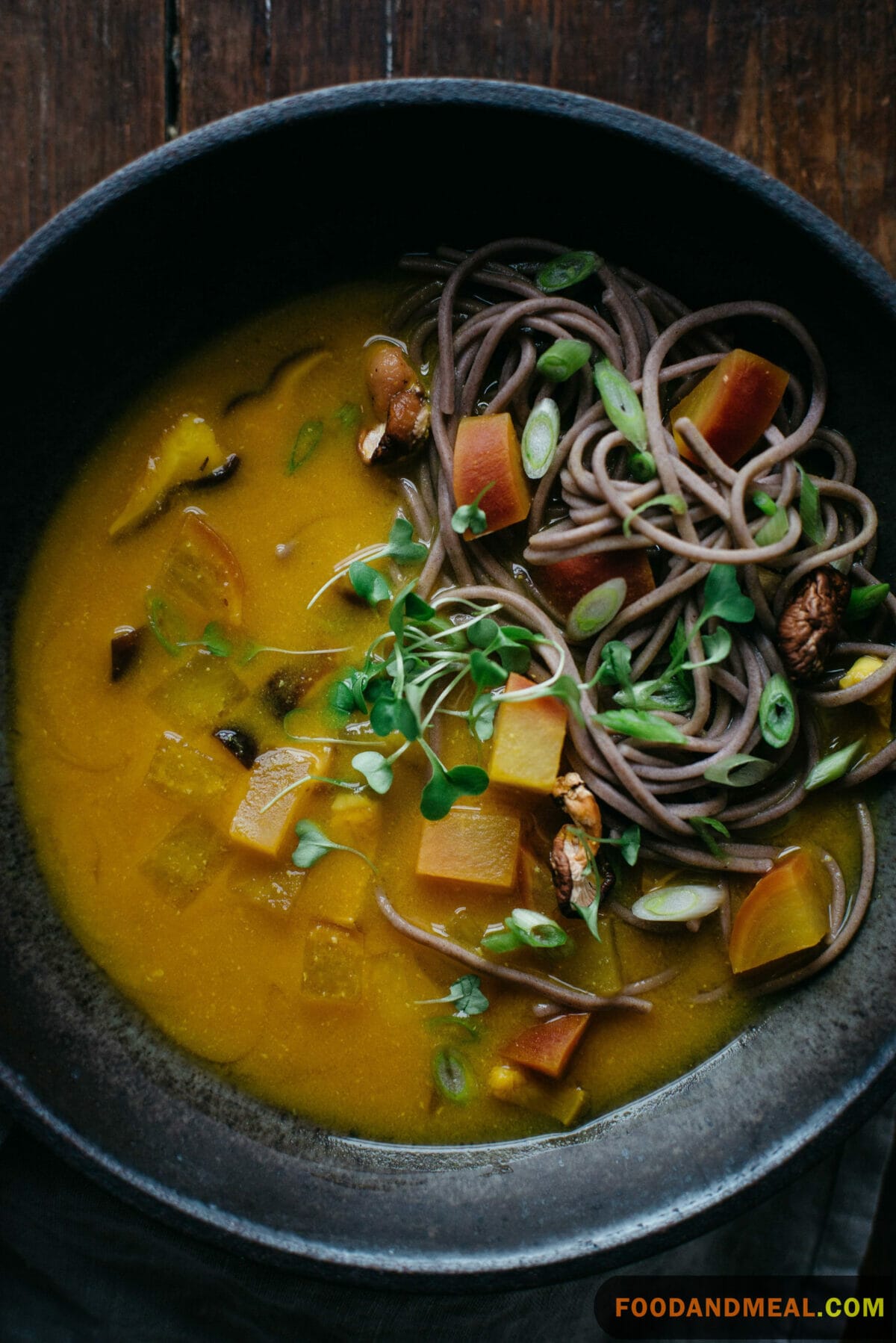 Soba Squash Soup