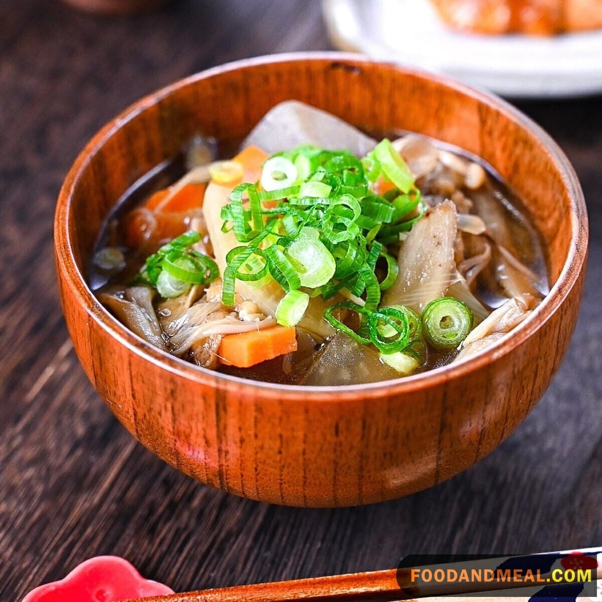 Japanese Winter Vegetable Soup.