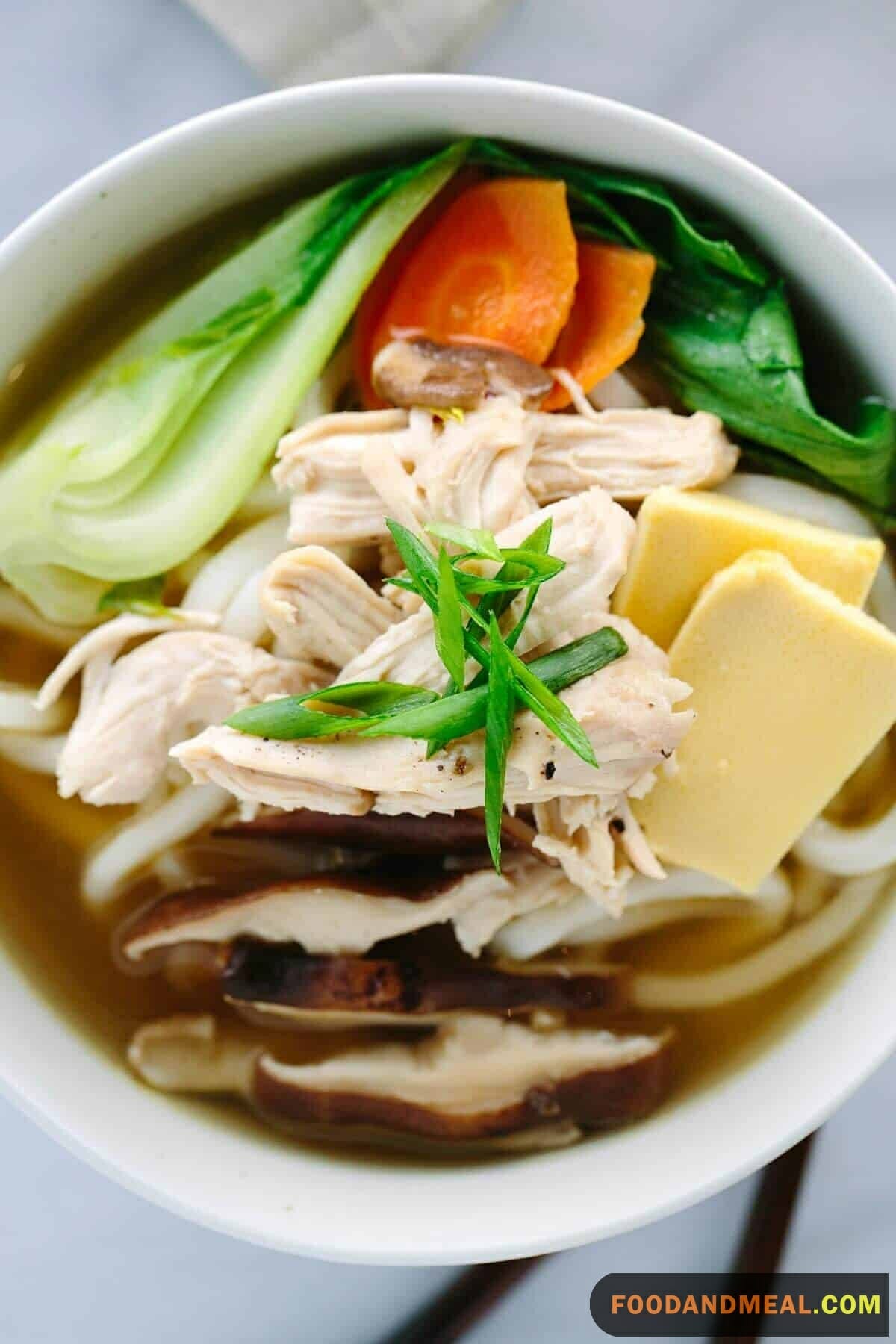 Japanese Vegetable Chicken Soup