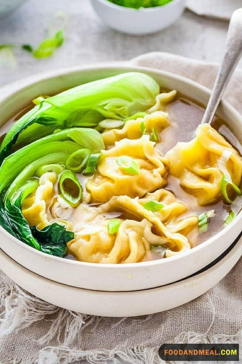 Japanese Chicken Dumpling Soup