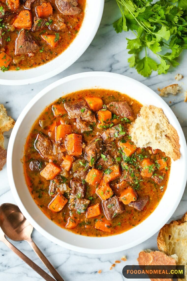 Japanese Beef Potato Soup