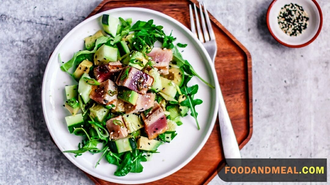  Grilled Tuna And Lettuce Salad