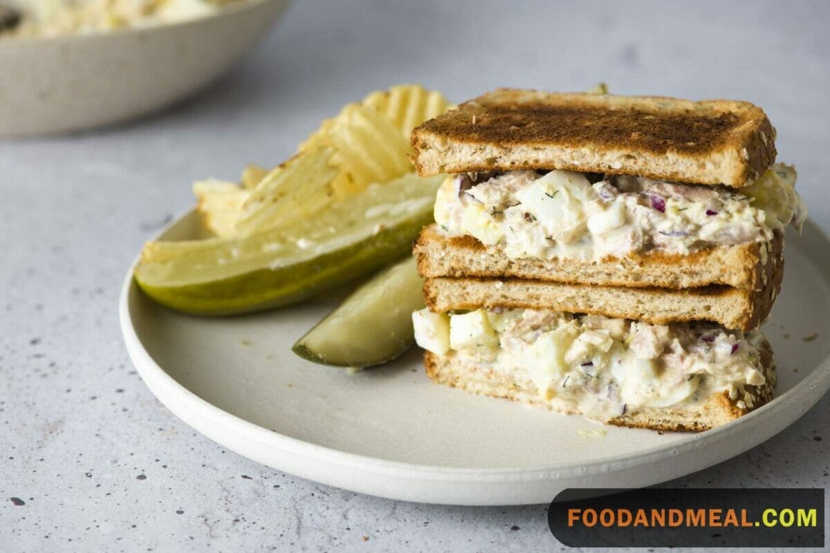 Egg Tuna Sandwich