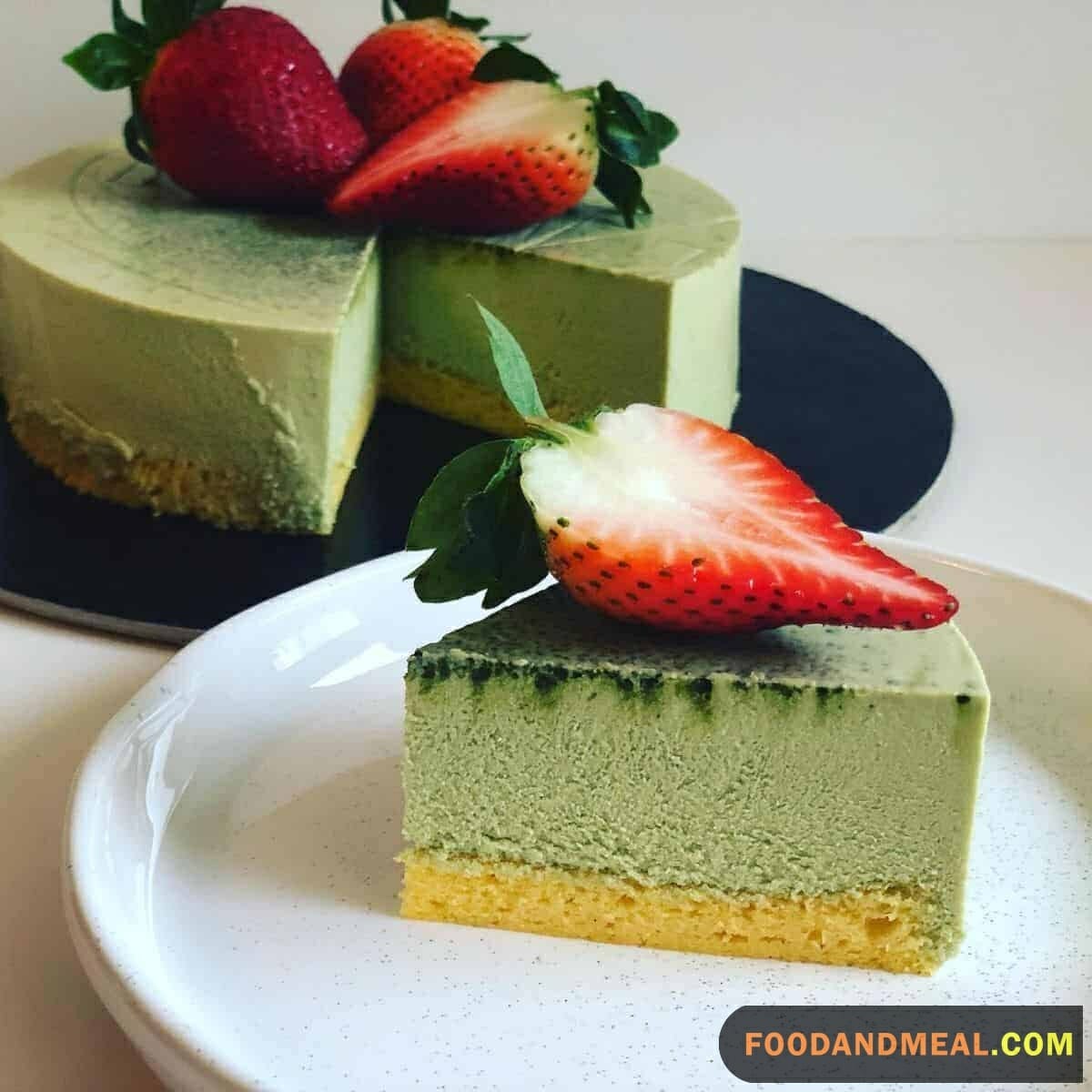 Matcha Green Tea Cheesecake