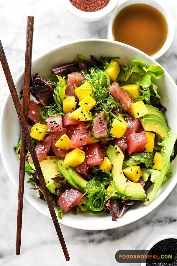 Mango Tuna Salad.