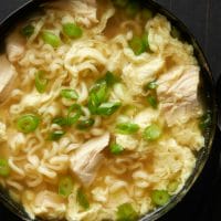 Easy-to-make Japanese Noodle Egg Drop Soup 2 Easy-to-make Japanese Noodle Egg Drop Soup 1