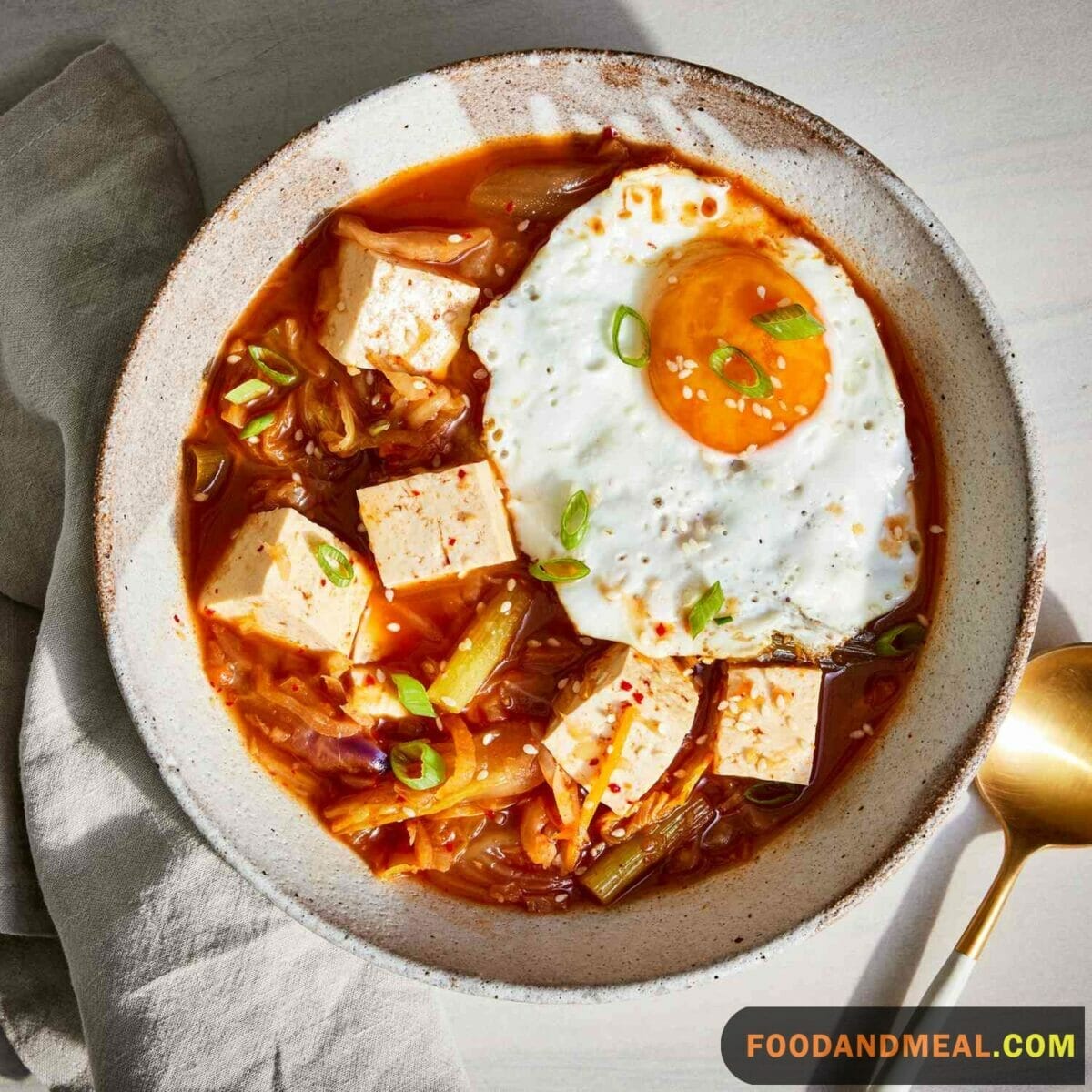 Tofu Kimchi Soup