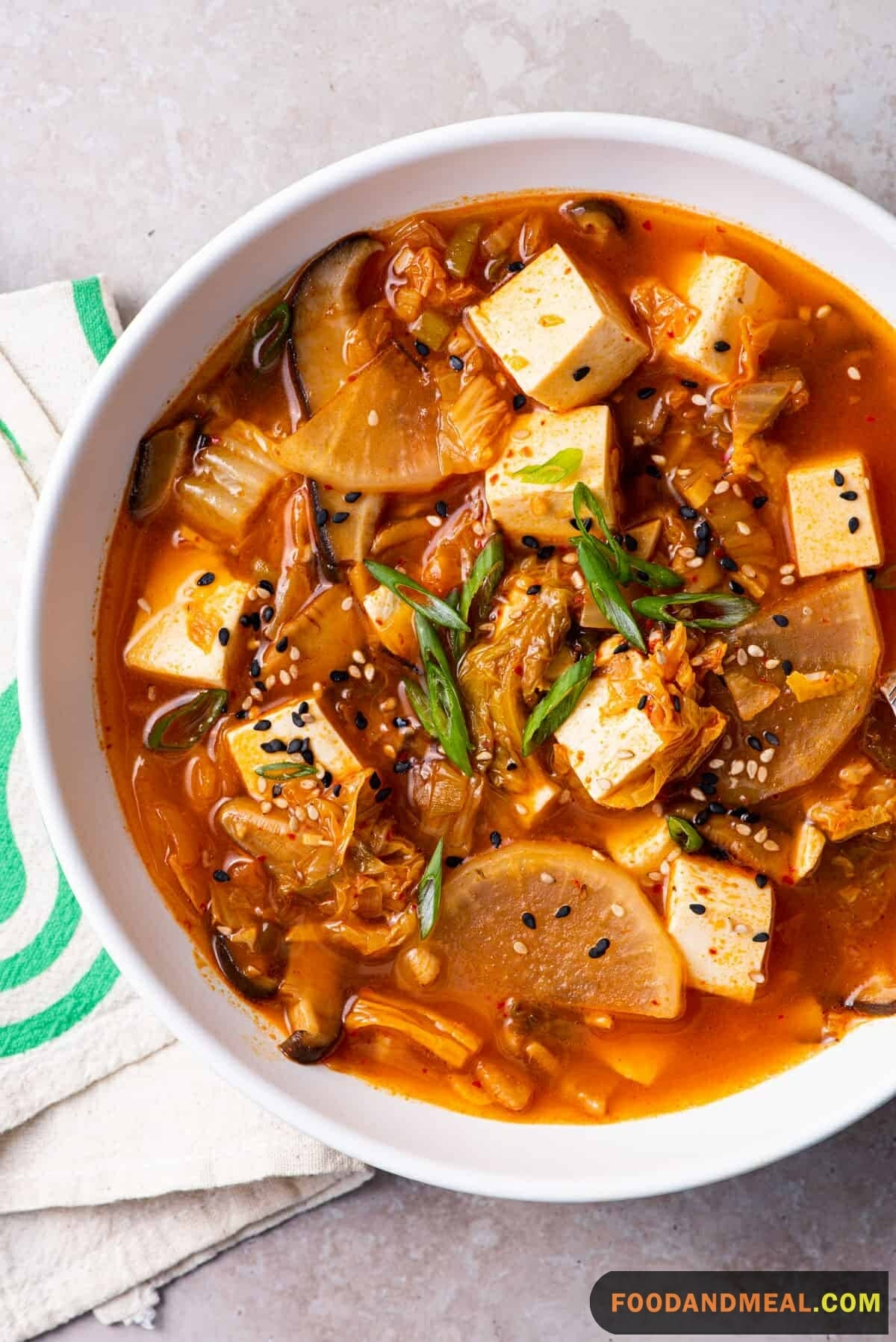 Tofu Kimchi Soup