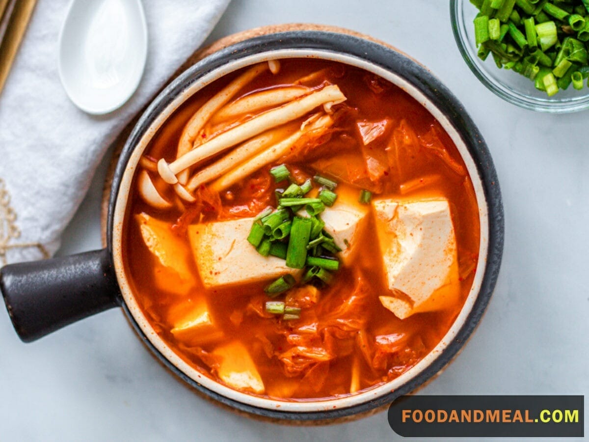 Tofu Kimchi Soup