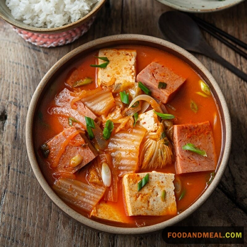 Tofu Kimchi Soup