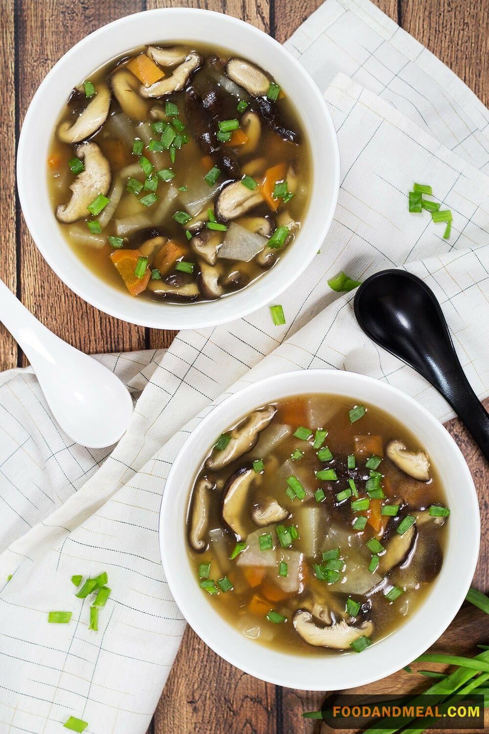 Japanese Mushroom Noodle Soup