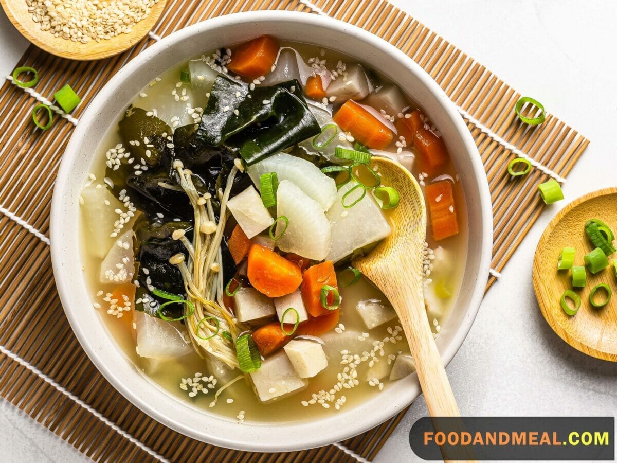 Radish Tofu Soup