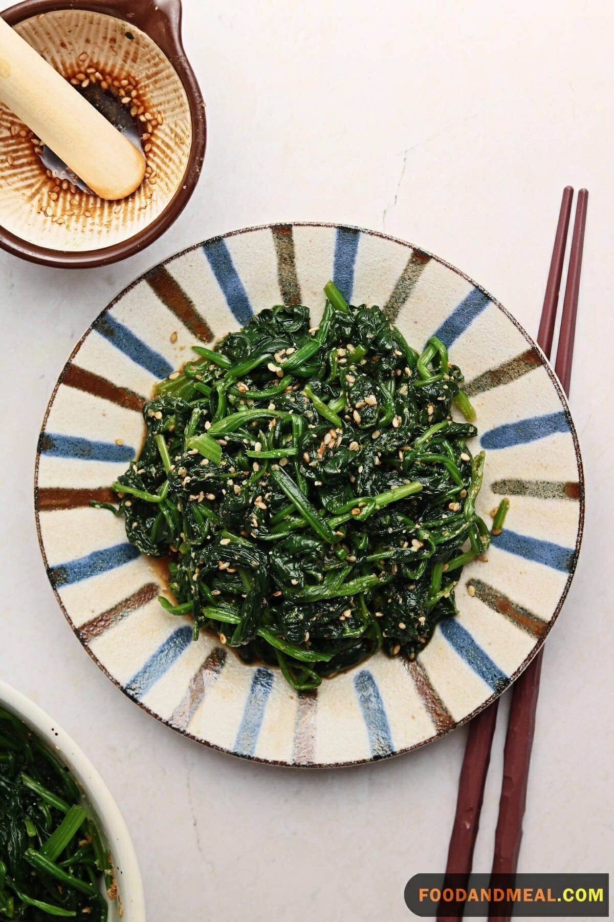 Japanese Spinach Salad