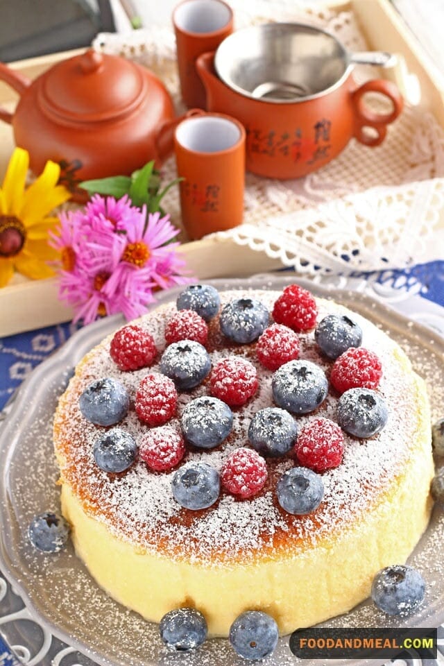 Reveal the "original" Japanese Cheesecake Recipes 1 Japanese Cheesecake