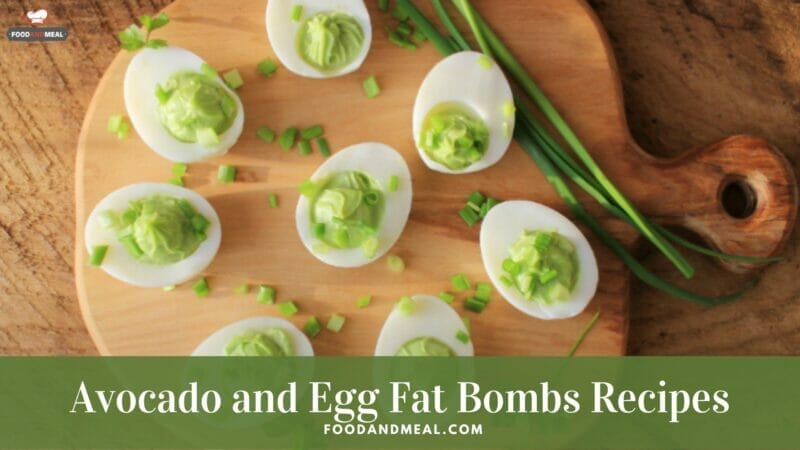 Basic recipe to make Japanese Avocado and Egg Fat Bombs 1 Basic recipe to make Avocado and Egg Fat Bombs